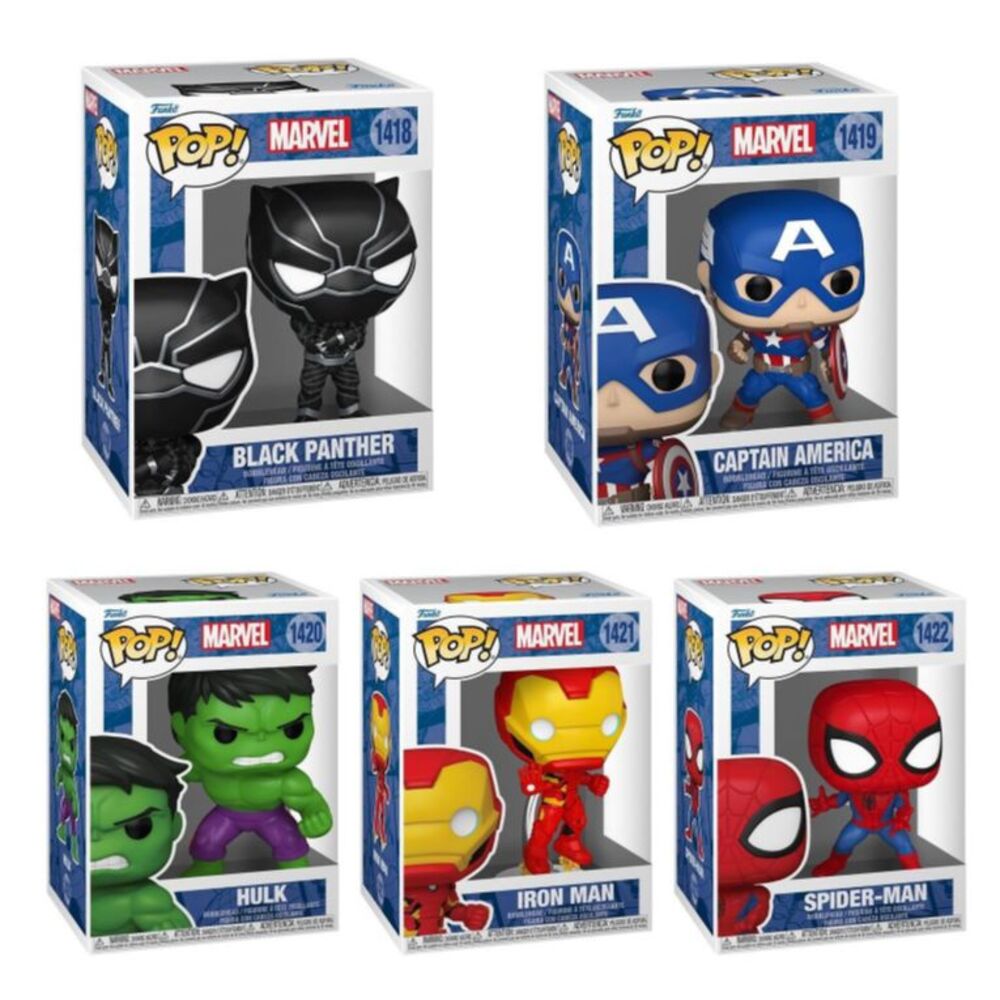 Marvel New Classics Funko Pop! Complete Set (5)